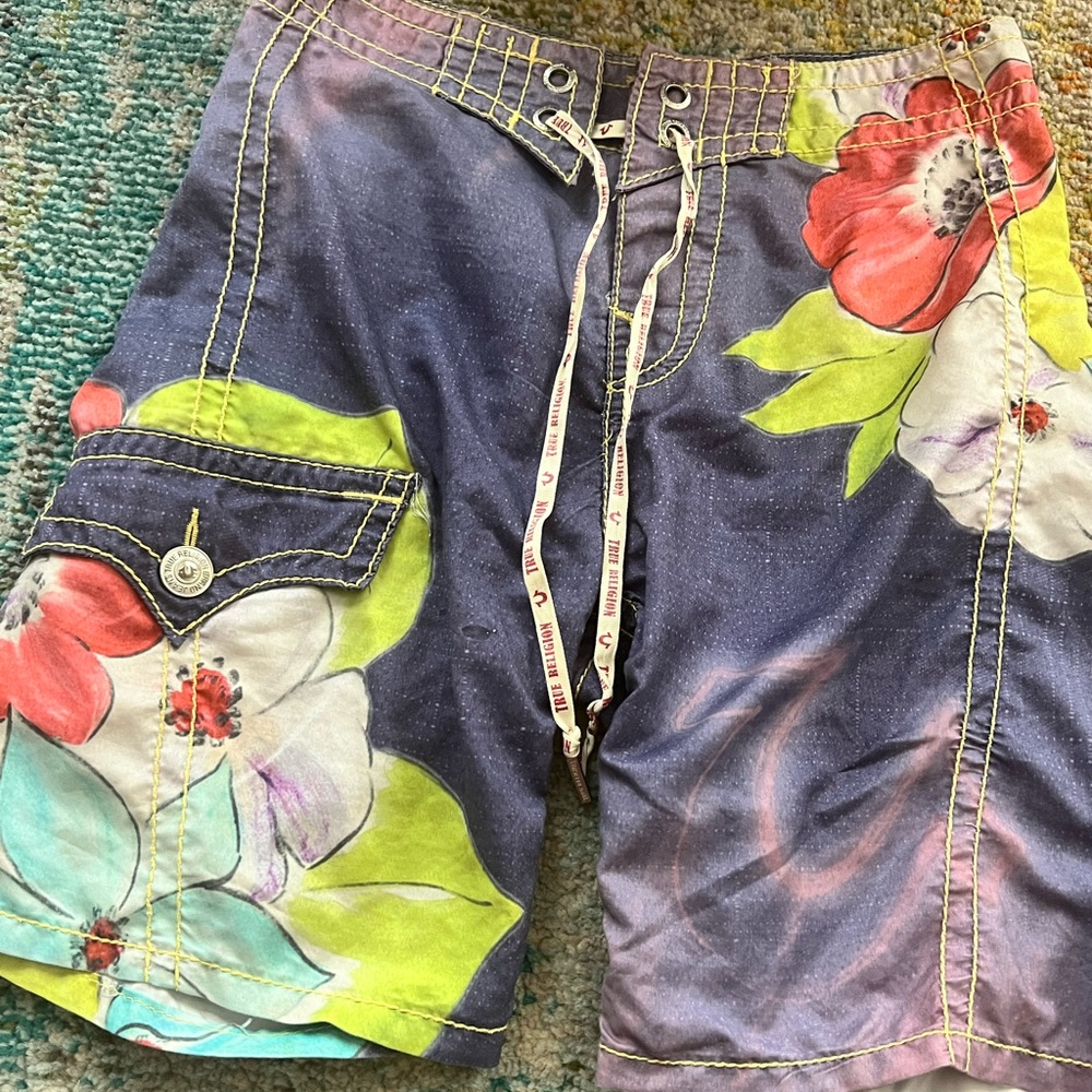 True Religion Swim Trunks size 32